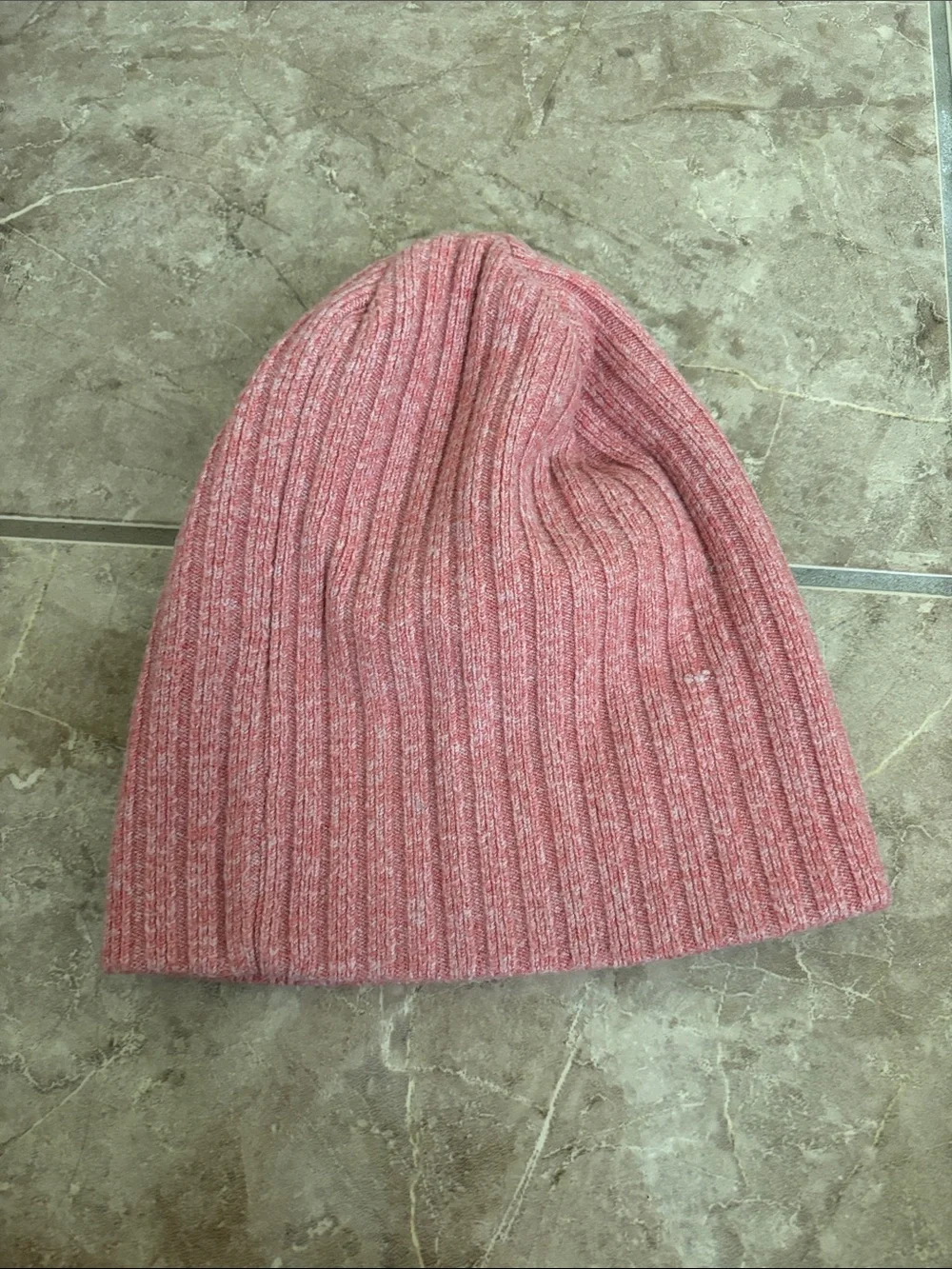 Time and Tru Pink Knit Beanie and Gloves Set